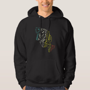 Veste À Capuche Fish Swim Bluegill