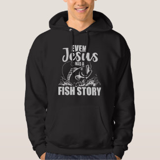 Veste À Capuche Fishing Even Jesus had a fish story 