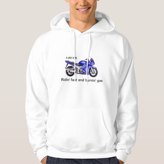 Veste À Capuche fjr1300 sweatshirt 2001 (Devant)