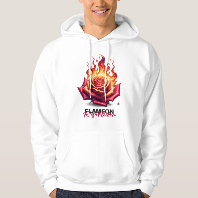 Veste À Capuche FLAMEON®Sweat à capuche graphique à flamme audacie (Devant)