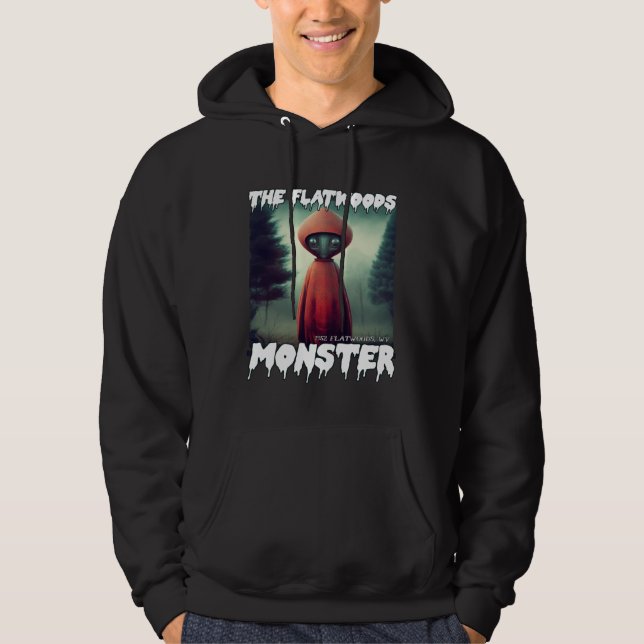 Veste À Capuche Flatwoods Monster Braxie 1952 Creepy Alien Cryptid (Devant)