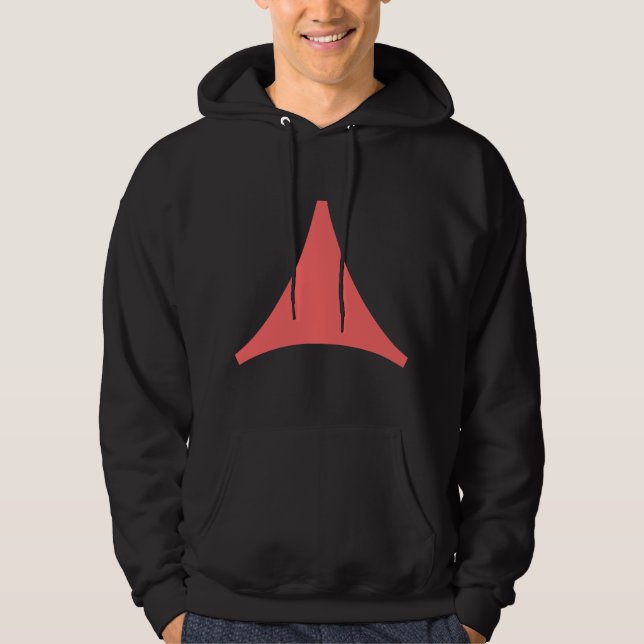 Veste À Capuche Flèche à trois côtés (Devant)