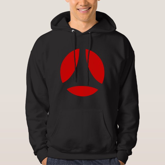 Veste À Capuche Flèche de boule de courbe (Devant)
