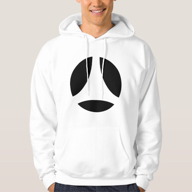 Veste À Capuche Flèche de boule de courbe (Devant)