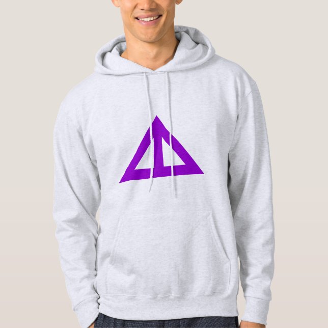 Veste À Capuche Flèche triangulaire divisée (Devant)