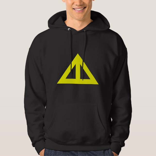 Veste À Capuche Flèche triangulaire divisée (Devant)