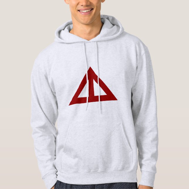 Veste À Capuche Flèche triangulaire divisée (Devant)