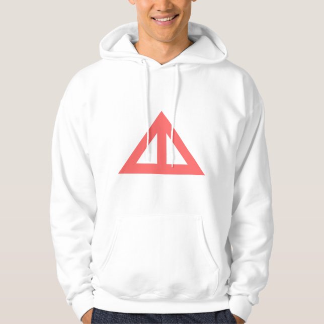 Veste À Capuche Flèche triangulaire divisée (Devant)