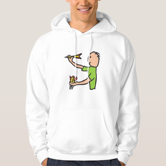Veste À Capuche Fléchettes (Devant)