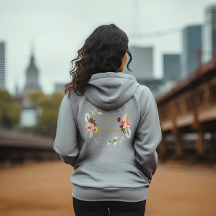 Veste À Capuche Fleur avec T-shirt Kindness pour femmes et enfants