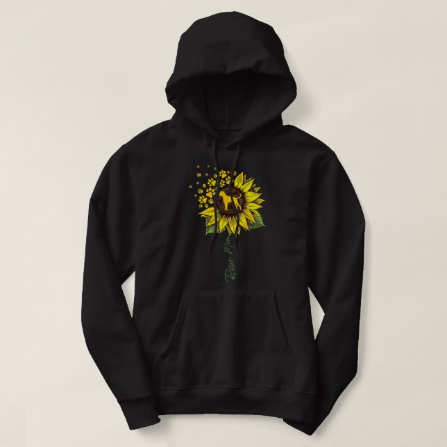 Veste À Capuche Fleur de soleil mère de la boîte (Design devant)