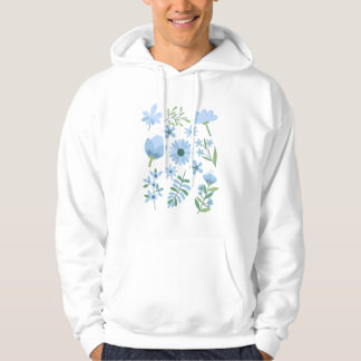 Veste À Capuche Fleurs
