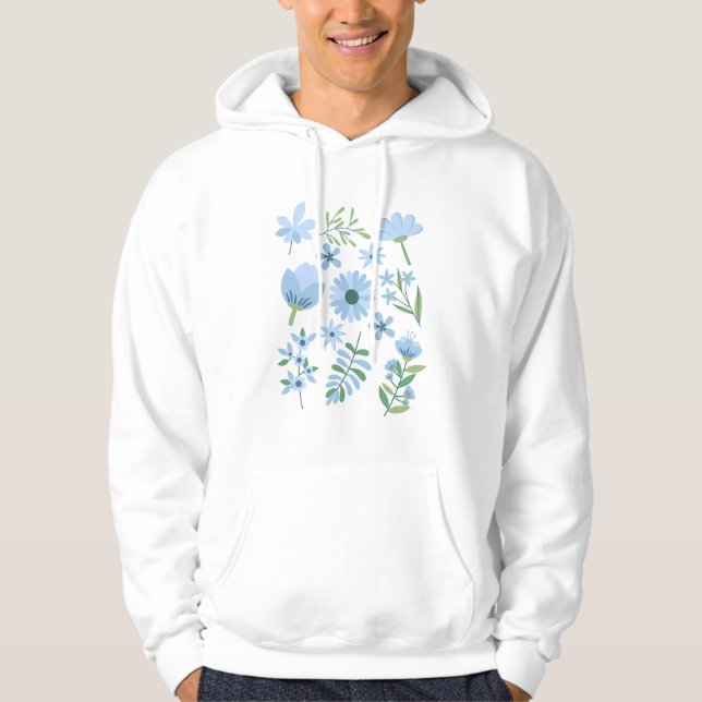 Veste À Capuche Fleurs (Devant)