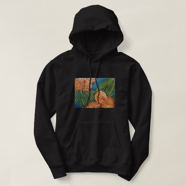 Veste À Capuche Fleurs et pastèques VRAI ITALIEN 60 DESIGN (Design devant)