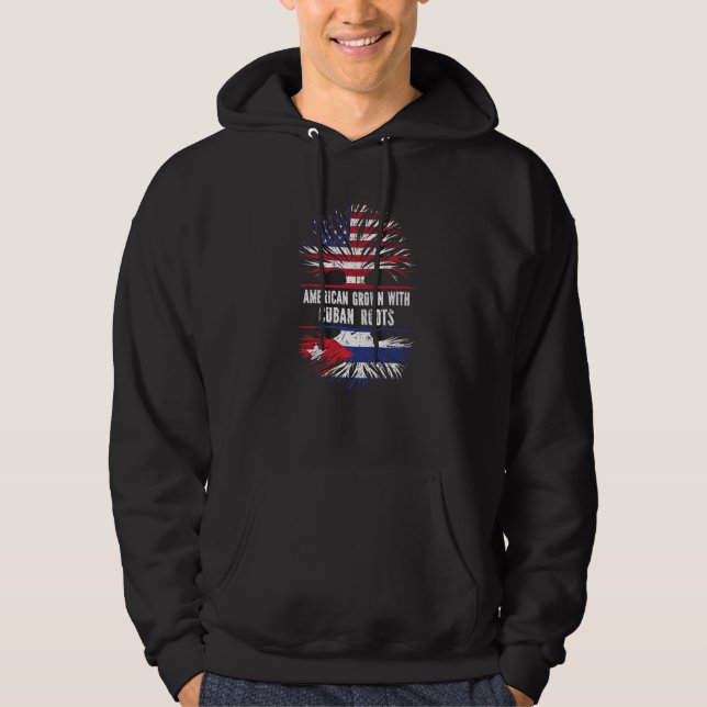 Veste À Capuche Flot de Cuba (Devant)