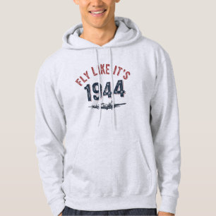 Veste À Capuche "Fly Like It's 1944" B-17 Vintage