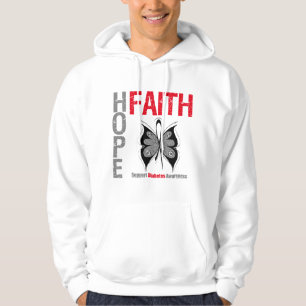 Veste À Capuche Foi d'espoir de diabète