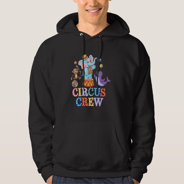 Veste À Capuche Foire du carnaval de l'équipage du cirque Joug de  (Devant)
