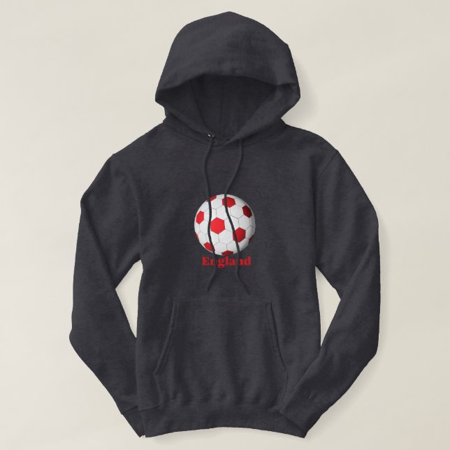 Veste À Capuche Football d'Angleterre (Design devant)