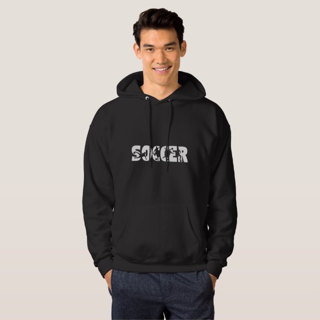 Veste À Capuche Football Masculin  (Devant entier)