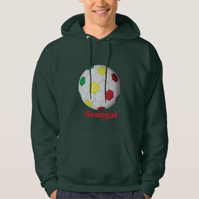 Veste À Capuche Football Sénégal (Devant)