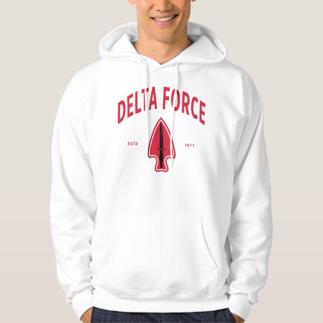 Veste À Capuche Force Delta - forces spéciales des États-Unis (Devant)
