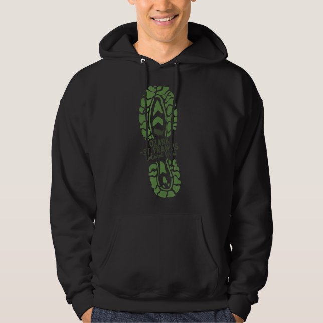 Veste À Capuche Forêt nationale d'Ozark Forêt d'Arkansas Ar Randon (Devant)