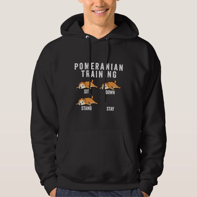 Veste À Capuche Formation de Poméranie (Devant)