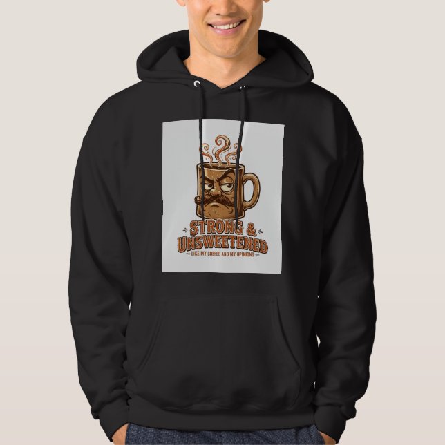 Veste À Capuche Fort et non sucré (Devant)