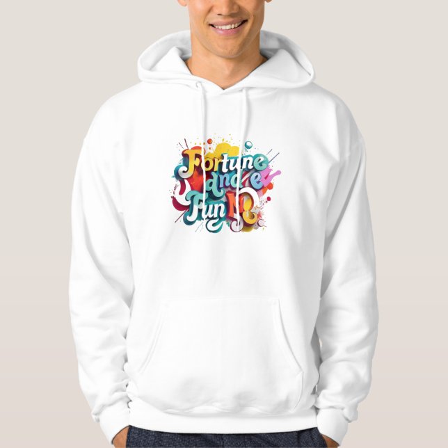 Veste À Capuche "Fortune and Fun" (Devant)