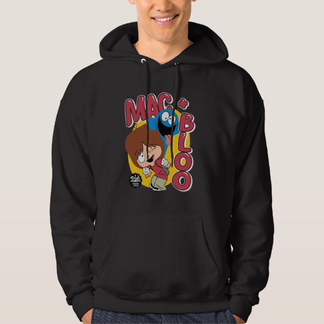 Veste À Capuche Foster's Home for Imaginary Friends Mac et Bloo F (Devant)