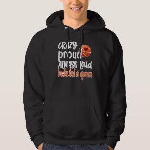 Veste À Capuche Fou Fier Toujours Loud Basketball Stepmaman