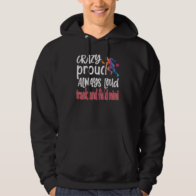 Veste À Capuche Fou Fière Piste Et Champ Mimi Grand-Mère (Devant)