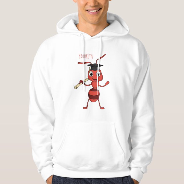 Veste À Capuche Fourmi rouge mignonne dessin animé  (Devant)