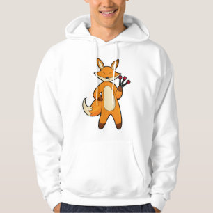Veste À Capuche Fox en Dart player avec Darts