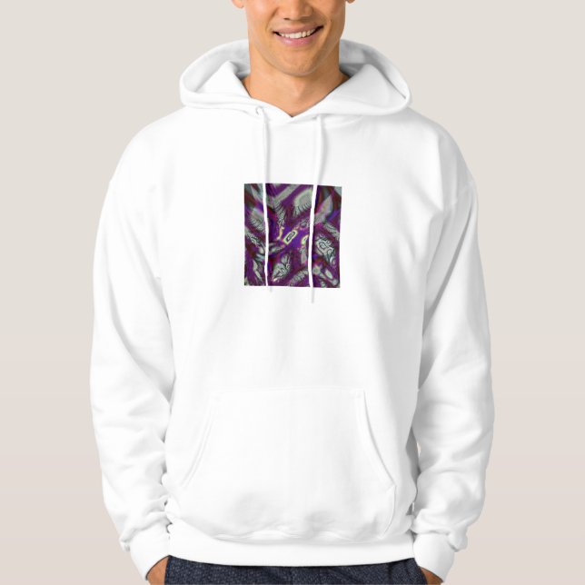 Veste À Capuche Fractal 37, Sweatshirt à capuchon (Devant)