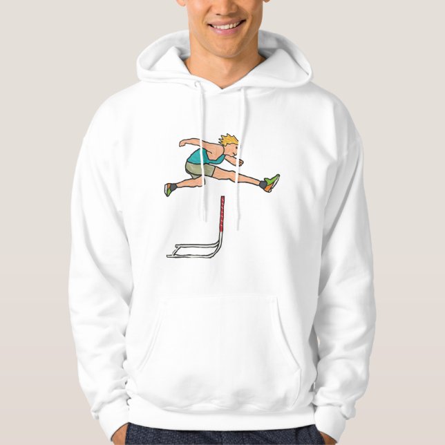 Veste À Capuche Franchir des obstacles (Devant)