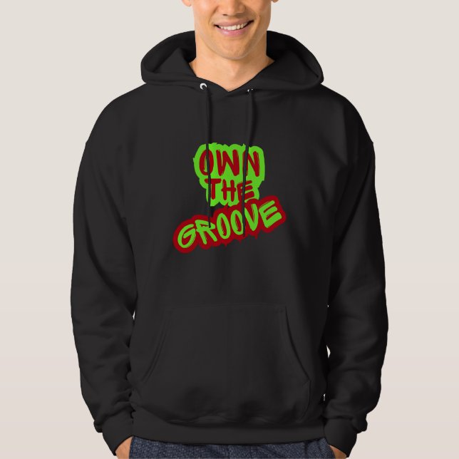 Veste À Capuche Frapper son propre groove - La batterie (Devant)