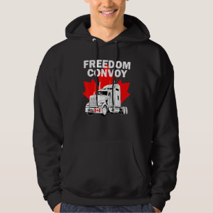 Veste À Capuche Freedom Convoy 2022 À l'appui du mandat des camion