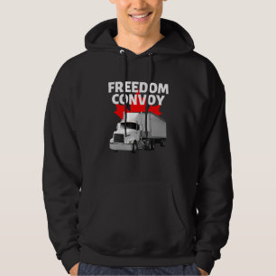 Veste À Capuche Freedom Convoy 2022 Soutenez nos camionneurs Canad