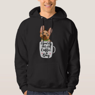 Veste À Capuche French Bulldog dans une tasse de café maman chien