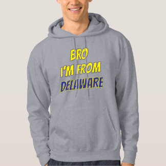 Veste À Capuche Frère, je suis du Delaware