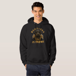 Veste À Capuche FRÈRES EN RHYME drôle hip hop