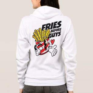 Veste À Capuche Frites avant les mecs – Frites françaises de dessi