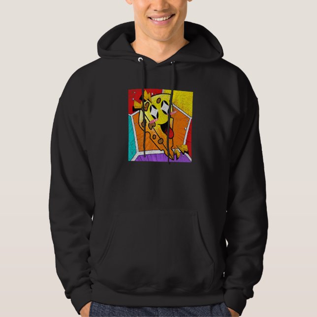 Veste À Capuche Fromage Mignon  Nourriture Snack Nourriture Pop Fr (Devant)