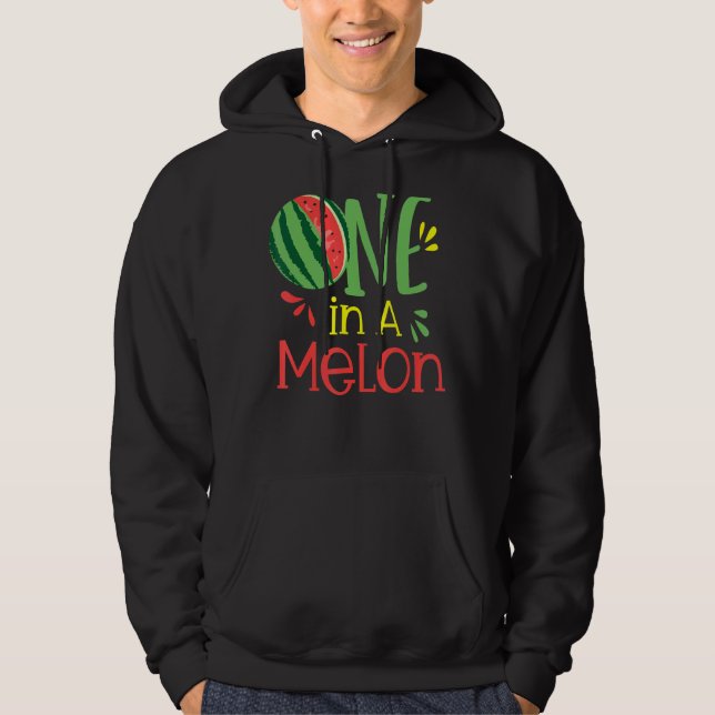 Veste À Capuche Fruit D'Été Mélon, Peau-De-Fer Un Dans Un Melon Vi (Devant)