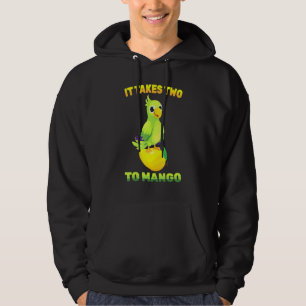 Veste À Capuche Fruit - Il Faut Deux À Mango - Oiseau De Perroquet