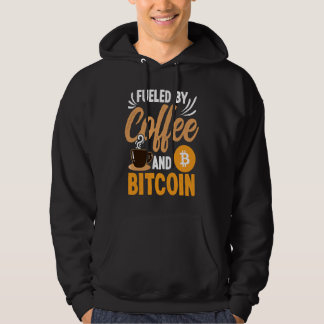 Veste À Capuche Fueled By Coffee And Crypto Cryptocurrency Blockch