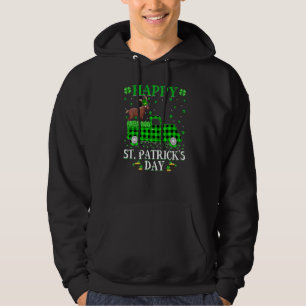 Veste À Capuche Fundy Buffalo Plaid Green Truck Chamois St Patrick