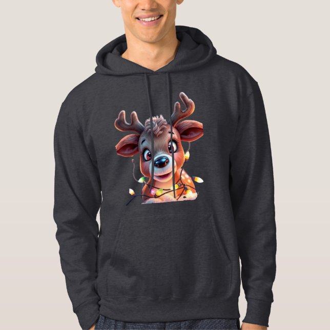 Veste À Capuche Funny animal art – perfect gift for animal lovers  (Devant)